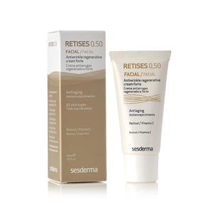 کرم ضدچروک سسدرما مدل رتی 0.5 حجم 30 میلی‌لیتر Sesderma Retises 0.5% Anti Wrinkle Regenerating Cream 30ml 