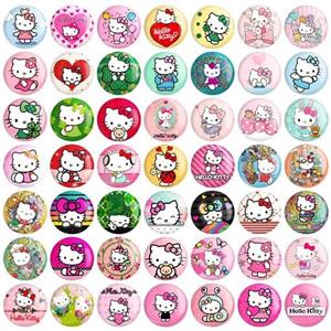 پیکسل خندالو طرح هلو کیتی Hello Kitty  کد 55 مجموعه 50 عددی