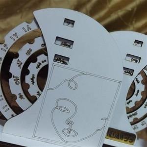 تقویم رومیزی چوبی NEDAWOO کد3 (پک 50عددی ویژه پخش ها)