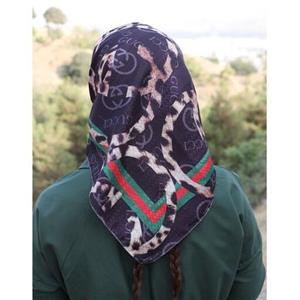 مینی اسکارف نخی. روسری نخی طرح زیبا قواره 70 و 