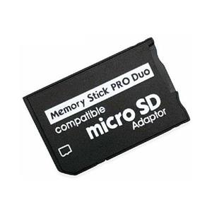 خشاب تبدیل رم کنسول بازی PSP پی اس پی آداپتور MicroSD به ProDuo مبدل مموری کارت
