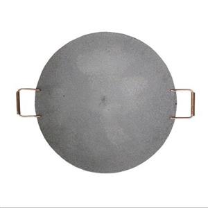 ساج چدنی 33 سانتی دسته دار چدن اصل برای منزل و طبیعت و انواع سرخ کردنی و پخت نان 003