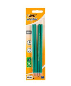 مداد مشکی بیک اولوشن بسته 4 تایی Bic Evolution Black Pencil Pack Of 4