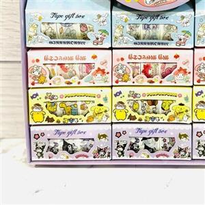 چسب واشی چهارتایی طرح های مختلف وارداتی باکیفیت