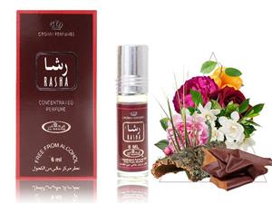 عطر عربی رشا Rasha ماندگاری بالا و بدون الکل،6میل،شرکت الرحاب