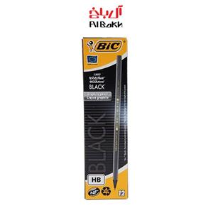 مداد مشکی بیک اولوشن -بسته 12 عددی Bic Evolution Black Pencil- Pack Of 12