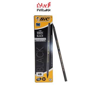 مداد مشکی بیک اولوشن -بسته 12 عددی Bic Evolution Black Pencil- Pack Of 12