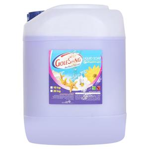 مایع دستشویی بنفش گل سنگ مقدار 20000 گرم Gole Sang Purple Handwashing Liquid 20000g 