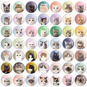پیکسل خندالو طرح گربه Cat کد 130 مجموعه 50 عددی
