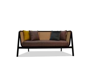 مبل سه نفره مدل  حصیری Cane Sofa  نلی