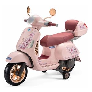 موتور شارژی وسپا پگ پرگو صورتی VESPA PEGPEREGO 