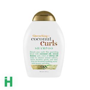 شامپو فاقد سولفات موهای فر نارگیل اوجی ایکس 385 میل