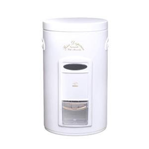 سطل برنج پیمانه دار 10 کیلویی بهازکالا سفید (درب فلزی)