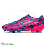 کفش فوتبال آدیداس طرح اصلی Adidas Total FG MG Blue Pink