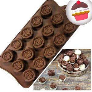 قالب شکلات مدل گل رز