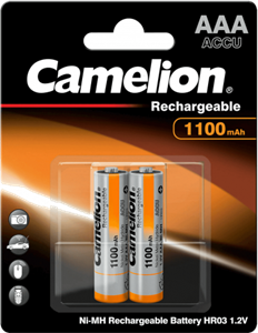 باتری نیم قلمی قابل شارژ ACCU 1100mAh Camelion Rechargable Battery ACCU 1100mAh