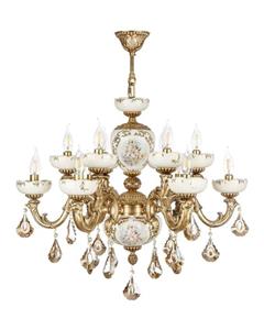 لوستر چشمه نور  12 شعله کد C2922/6-AF Cheshmeh Noor C2922/6-AF Six Flames Chandelier