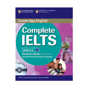 کتاب زبان Cambridge English Complete IELTS Student Book B1 همراه با کتاب کار و CD انتشارات کمبریج 