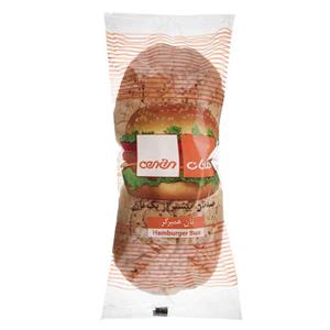 نان همبرگر 2 عددی 220 گرمی سه نان Cenan Hamburger Bread 200Gr