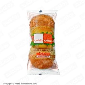 نان همبرگر 2 عددی 220 گرمی سه نان