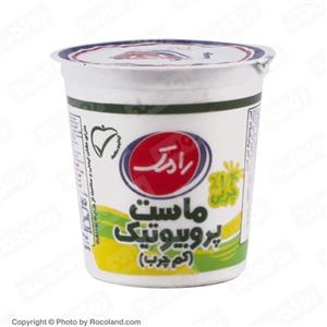 ماست پروبیوتیک کم چرب 1/4% چربی 900 گرمی رامک