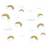 استیکر سالسو طرح rainbow and cloud h.k