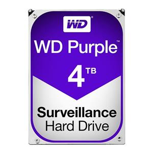 هارد دیسک استوک وسترن دیجیتال مدل HDD 4T PURPLE WD