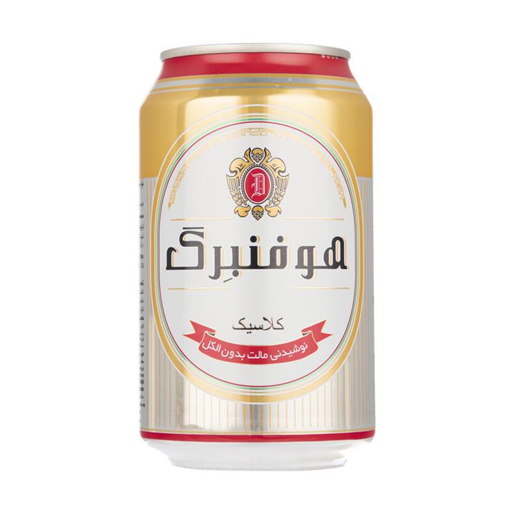 ماءالشعیر گازدار کلاسیک قوطی 330 میلی لیتری هوفنبرگ