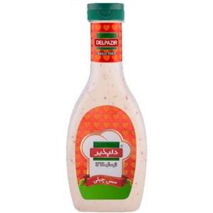 سس فشاری سالاد چیلی 450 گرمی دلپذیر Delpazir Chili Sauce 454 gr 