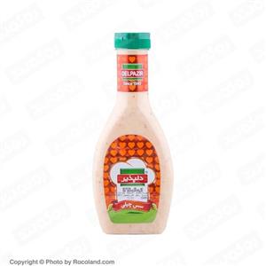 سس فشاری سالاد چیلی 450 گرمی دلپذیر Delpazir Chili Sauce 454 gr