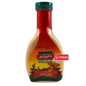 سس فشاری سالاد چیلی 450 گرمی دلپذیر Delpazir Chili Sauce 454 gr