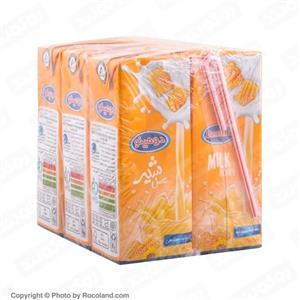 شیر عسل6 عددی 200 میلی لیتری دومینو Domino Honey Milk 0.2lit Pack Of 6