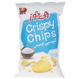 کریسپی چیپس با طعم نمک دریایی 65 گرمی چی توز Cheetoz Sea Salt Potato Chips 60gr