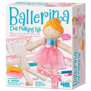 کیت آموزشی 4ام مدل عروسک بالرین کد 02731 4M Ballerina Doll Making kit 02731 Educational Kit