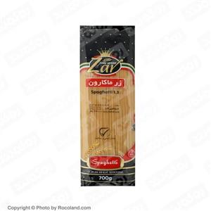 اسپاگتی قطر 1/2 میلی متری با آرد سمولینا  700 گرمی زرماکارون