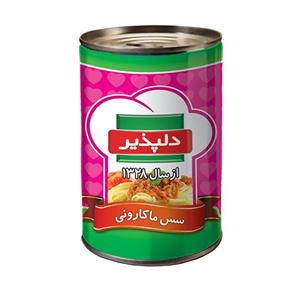 کنسرو سس ماکارونی دلپذیر 400 گرم