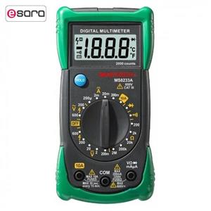 مولتی متر دیجیتال مستک مدل MS8233A Multimeter MS8233A MASTECH