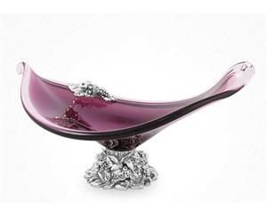 میوه خوری پایه دار سایز 38  کریستال توسکانا مدل ASIA کد 1538/05 