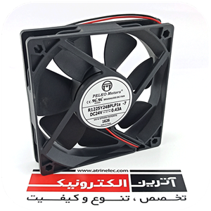 فن 25 120 24VDC بلبرینگی 0.43 امپر4200دور پلکو 