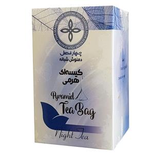 دمنوش کیسه ای چهارفصل مدل شبانه بسته 14 عددی