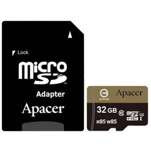 کارت حافظه میکرو اس دی اپیسر 32GB کلاس 10 با آداپتور Apacer microSDHC 32GB Class 10 With Adapter