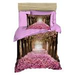 سرویس کاور لحاف ژوان ژوزه طرح Jasmine یک نفره 4 تکه