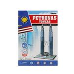 پازل سه بعدی  50 تکه مدل petronas tower