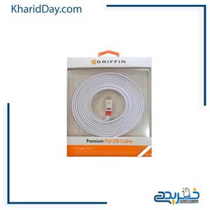 کابل 2 متری Griffin Premium Flat USB Cable 