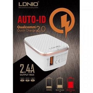 شارژر دیواری LDNIO مدل A1204Q LDNIO A1204Q QC3.0 USB Charger