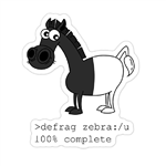 استیکر برنامه نویسی zebra loading
