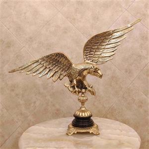 مجسمه عقاب برنزی پایه سنگی سایز بزرگ کد ۲۸۱۴