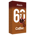 قهوه فوری بدون شکر رابسین بسته 15 عددی