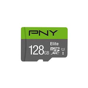 کارت حافظه microSDXC پی ان وای مدل Elite  ظرفیت 128 گیگابایت به همراه آداپتور SD