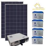 پکیج برق خورشیدی 24v-10000w